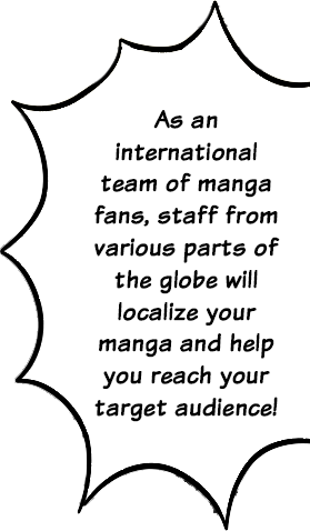 Manga Localization by professional manga translators and manga enthusiasts